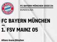 FC Bayern München - FSV Mainz 05 - Kern L - Block 235 - 9. März Thüringen - Erfurt Vorschau