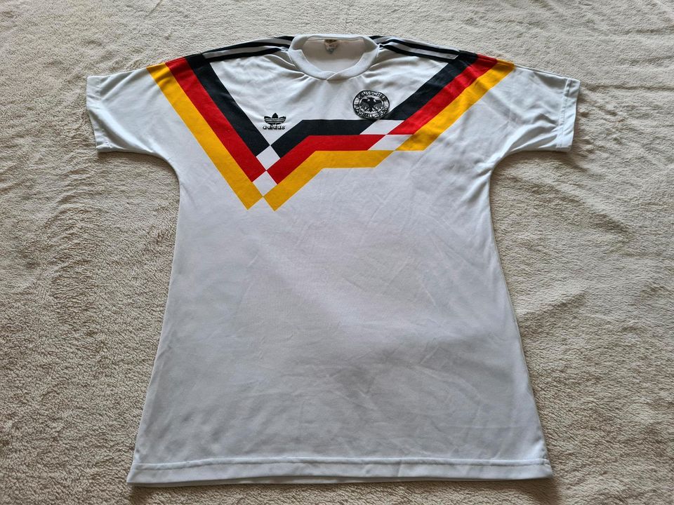 Deutschland Trikot, Häßler, WM 1990, 5/6, M, L in Würzburg