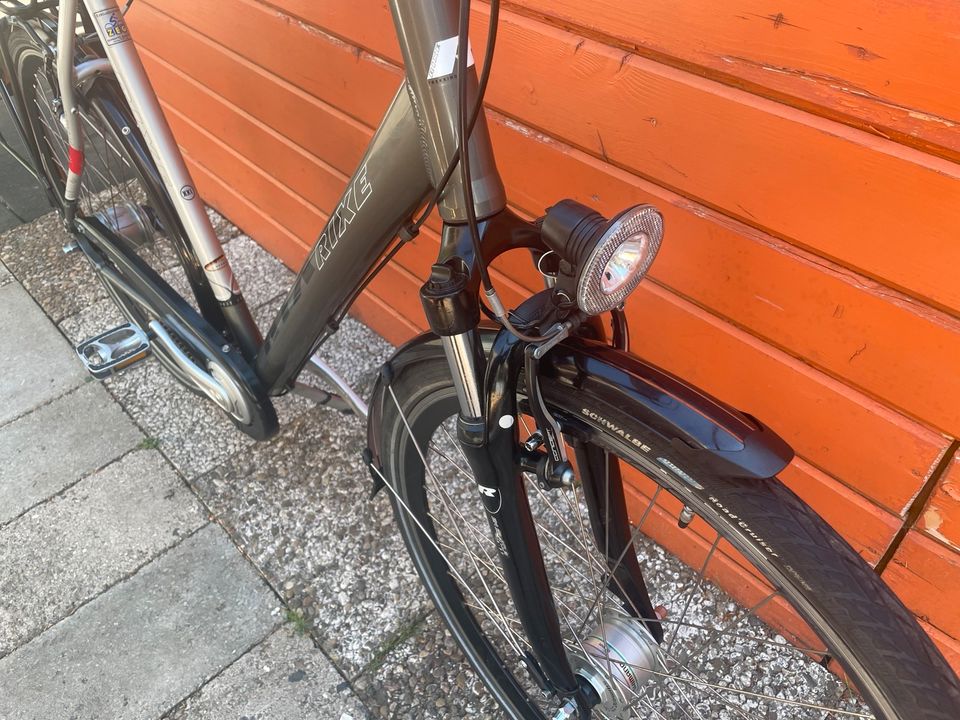 28 Zoll RIXE Toulouse XXL Fahrrad 64cm/bis170kg 8gang-Rücktritt in Hamburg