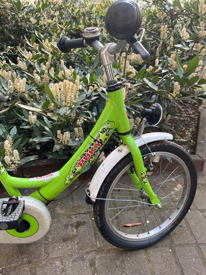 Kinderfahrrad 18 Zoll PUKY grün in Berlin