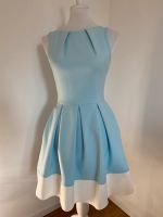 Closet Sommer-/Cocktail Kleid, Gr. XXS/32, blau/weiss Nordrhein-Westfalen - Neuss Vorschau