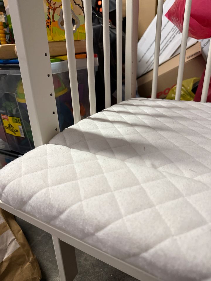 Beistellbett Kinderbett Babybett Alvi gebraucht mit Matratze in Mönchengladbach