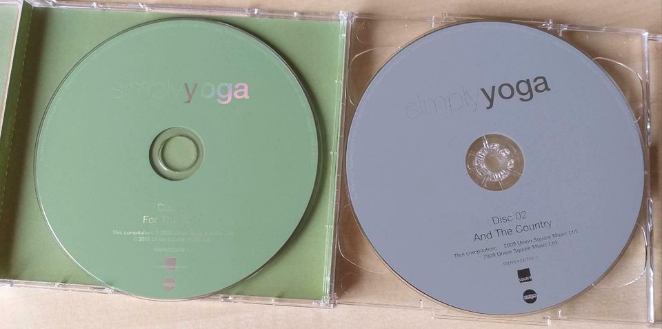 simply YOGA - double CD - relaxing - OM - strength - stamina - DE in Heimsheim