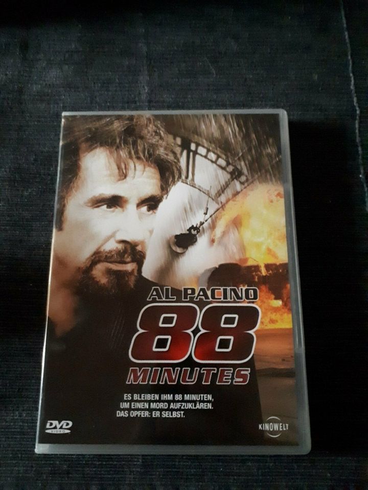 Krimi Thriller DVD Film "88 Minuten" Al Pacino, Leelee Sobieski in Karlsruhe