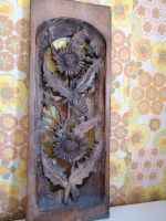 Holz Antiquitäten Schnitzarbeit Sunflowers Wood Rheinland-Pfalz - Germersheim Vorschau