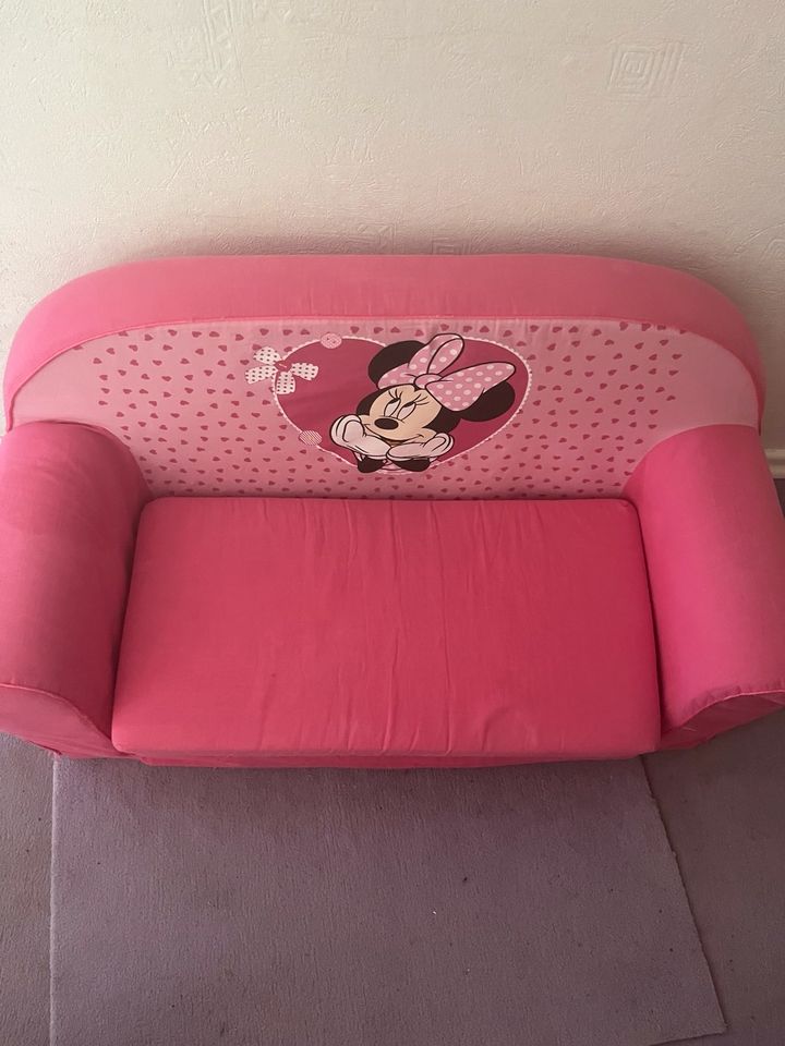 Disney ,Kindersofa mit Schlaffunktion Minnie Maus in Leinburg