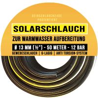 Solarschlauch Gartenschlauch Wasserschlauch Warmwasser 1/2" 13mm Nordrhein-Westfalen - Jüchen Vorschau