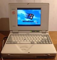 Toshiba T2400CT Oldtimer Notebook Thüringen - Schloßvippach Vorschau