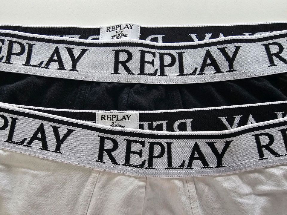 REPLAY - BOXER SHORTS DUO - 2 STÜCK - XXL - TOP in Duisburg