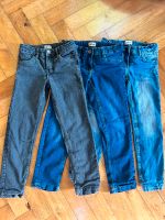einzeln oder Set: gefütterte Jeans, Alive, Gr. 128, grau und blau Saarland - Beckingen Vorschau