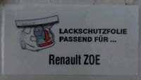 Lackschutzfolie Renault Zoe II Ladekante Sachsen - Lohmen Vorschau