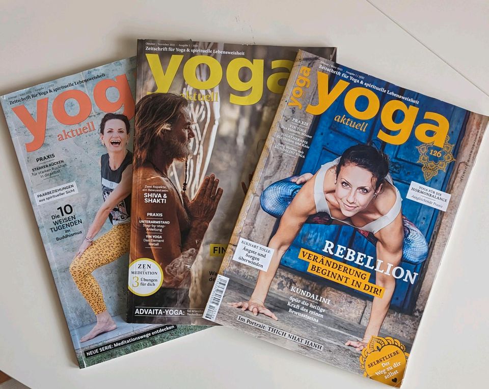 Yoga Zeitschriften Set in Halle