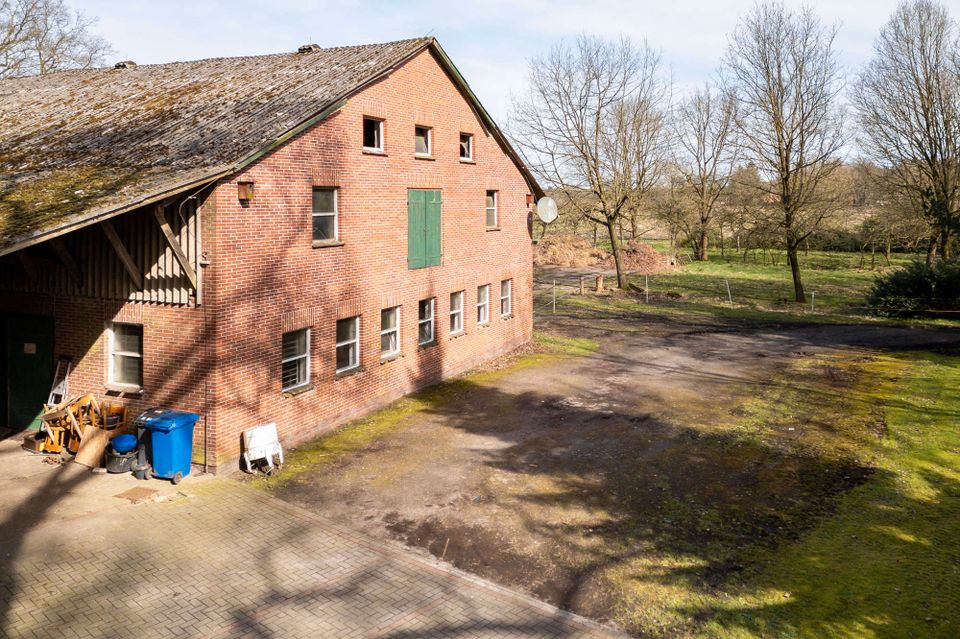 Bad Zwischenahn: Traumgrundstück mit sanierungsbedürftigem Resthof nahe Oldenburg, Obj. 7591 in Bad Zwischenahn