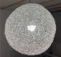 Wunderschöne Lampe Geflecht Metall Hängeleuchte modern Nordrhein-Westfalen - Meerbusch Vorschau