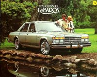 Chrysler Le Baron - USA - Prospekt 1978 Dresden - Reick Vorschau