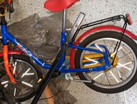 16'' Fahrrad Kinderfahrrad Rad Robby blau rot orange Nordrhein-Westfalen - Leverkusen Vorschau