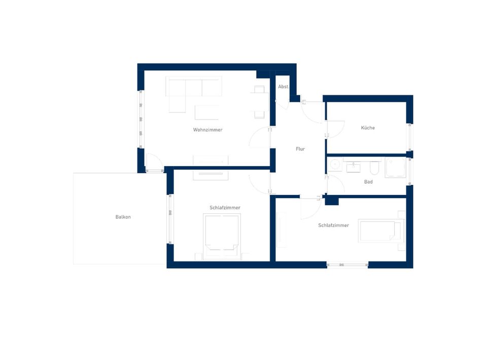 24 Monate Nebenkostenfrei! Aufwendig sanierte 3-Zimmer-Wohnung mit Terrasse und Einbauküche in Berlin