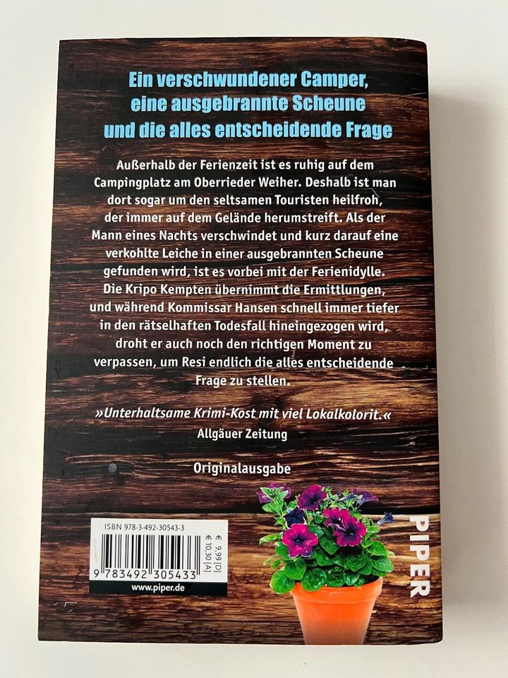 Jürgen Seibold Bücher Krimi Allgäu in Haßfurt