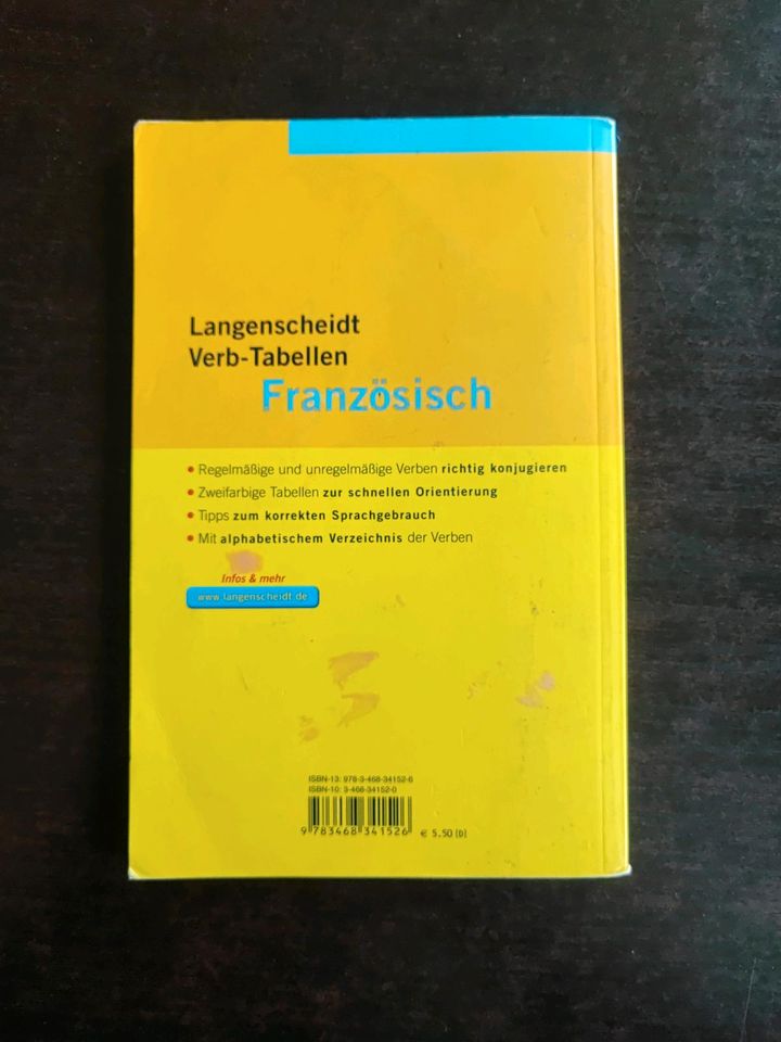 Langenscheidt Verb Tabellen Französisch in Badem