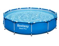 Bestway Frame Pool 366x100 mit Pumpe, Leiter & weiterem Zubehör Sachsen - Bannewitz Vorschau