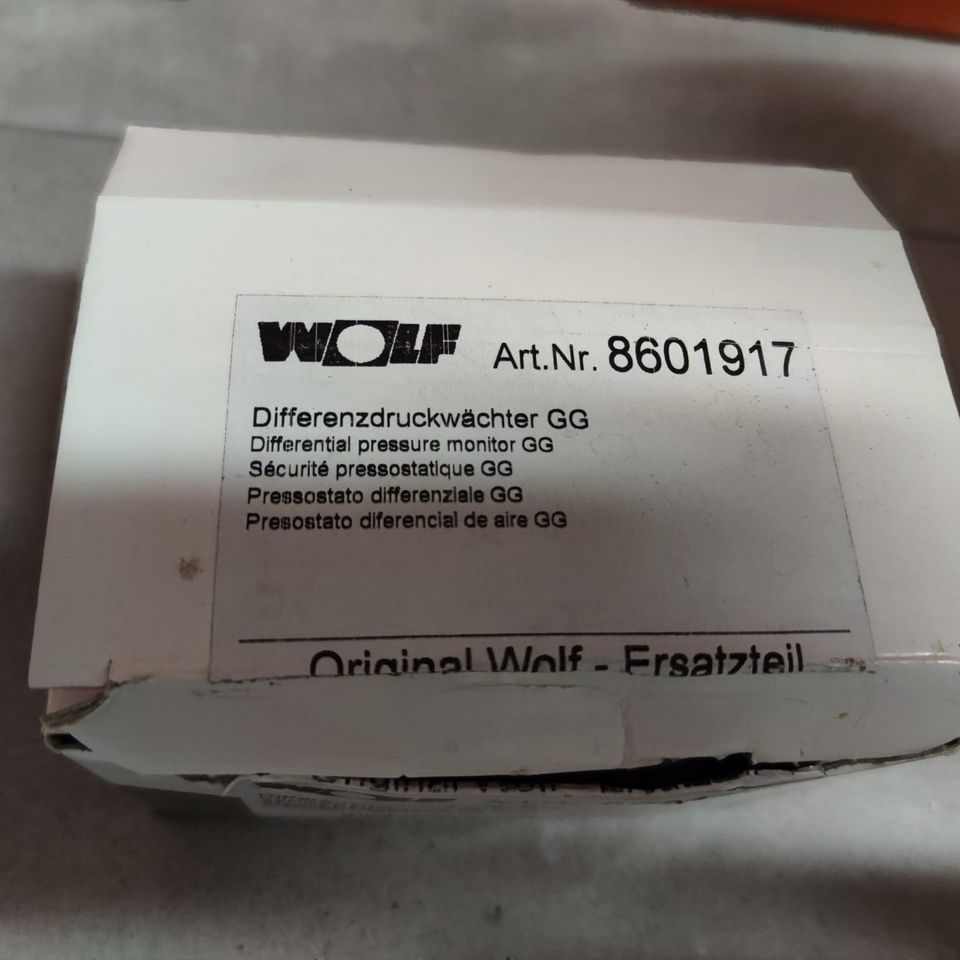 NEU! Wolf Differenzdruckwächter GG 8601917 in Groß-Umstadt