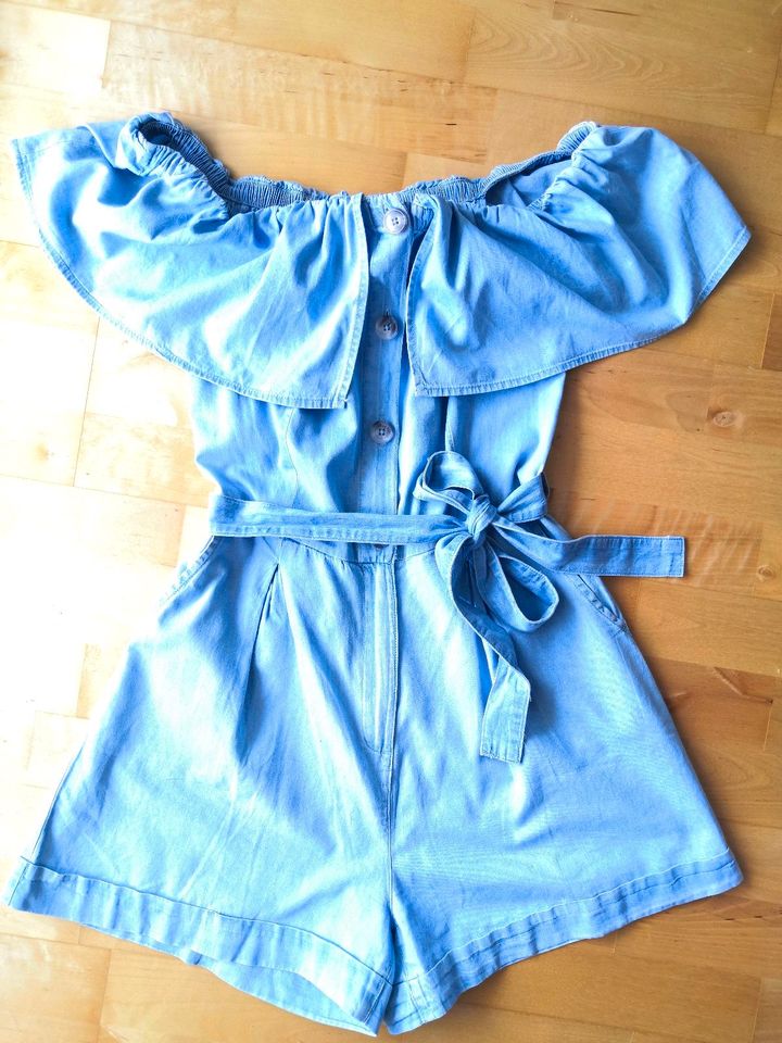 Jumpsuit kurz Jeans Carmen Gr. 38 Demin Reserved in Wilhelmsfeld