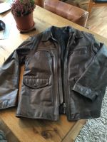 Massimo Dutti Lederjacke Leder  Blouson Jacke braun Gr.  XL 56 Kreis Pinneberg - Rellingen Vorschau