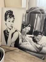 2 Leinwand Poster mit Audrey Hepburn Thüringen - Jena Vorschau