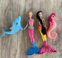 Meerjungfrauen Puppen mit Delfin und Seepferdchen Nordrhein-Westfalen - Lage Vorschau