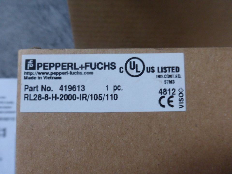 Pepperl Fuchs RL28-8-H 2000-IR/105/110 Reflexionslichttaster in Walheim