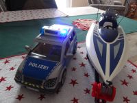 Playmobil Polizei 6873 mit Licht und Sound und Speedboot Nordrhein-Westfalen - Wesseling Vorschau