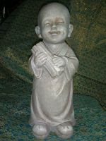 Skulptur Buddha Baby Mönch Figur Asiatika China Statue Bayern - Würzburg Vorschau