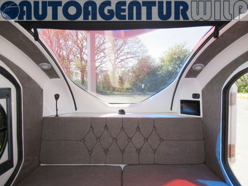 5k Caravan Ayaz Premium Mini Wohnwagen Solar Standheizung Camping in Emsdetten