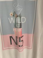 Blusenshirt Orsay, weiß mit Print vorn, Gr S(36) Hessen - Kassel Vorschau