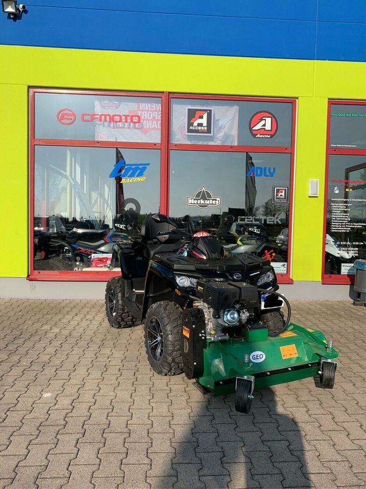 Quad Atv Cfmoto cforce 850 Efi Lof  inkl Mulcher in Aspach