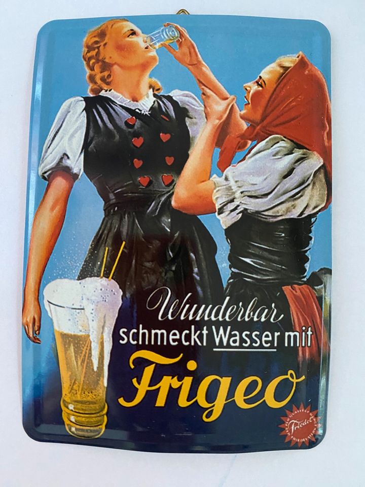 Blechschilder, Postkarten in Fellbach