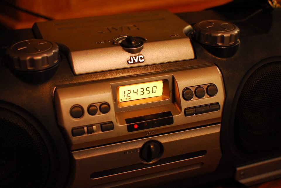 JVC RV-B99BU Boombox Ghettoblaster - auch als Gitarrenverstärker in Hofweier