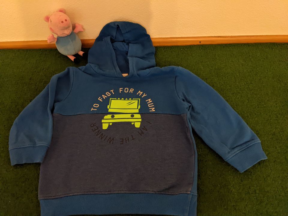 Kleinkinder Pullover Kapuzen-Pulli Gr. 104 Topolino in Moosthenning