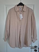 Musselin Hemd Sommer beige Gr. 38 Nordrhein-Westfalen - Troisdorf Vorschau