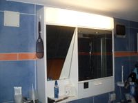 Bad-Spiegelschrank (Alu, weiß)mit integriertem Kosmetiktuchhalter Bayern - Weng Vorschau