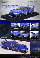 INNO18 1:18 Nissan Skyline (ER34) Super Silhouette "LBWK" blue Sachsen - Bahretal Vorschau