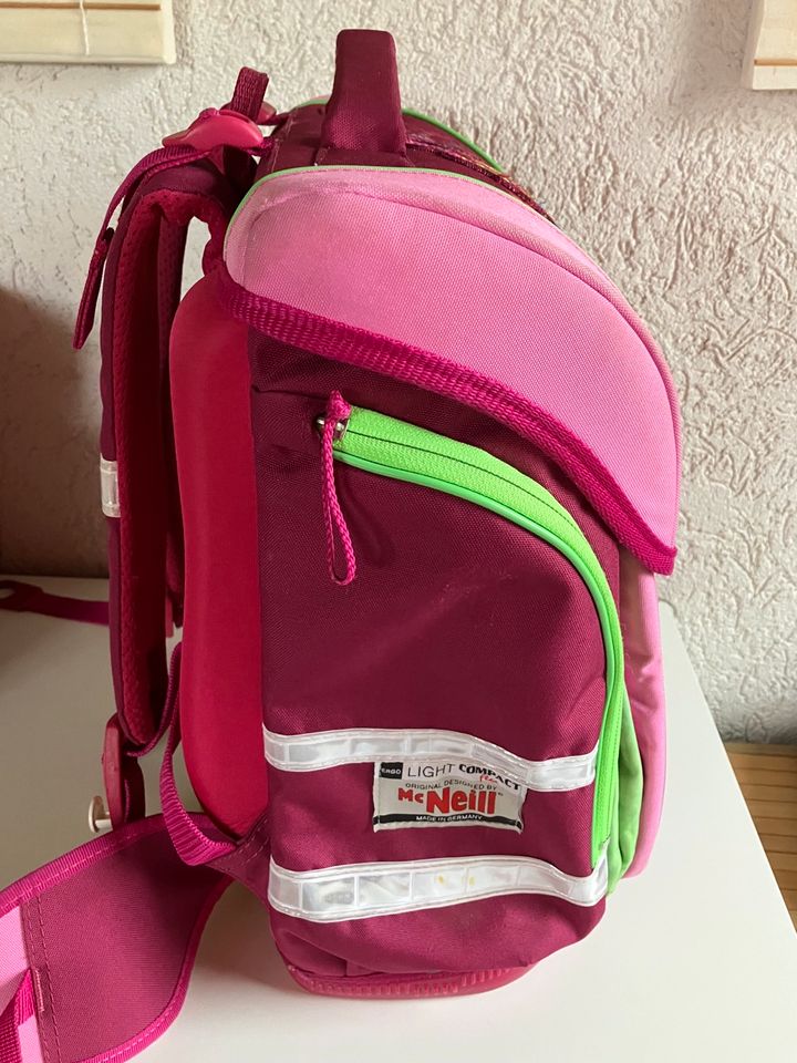 Mc Neill ergo light Compact flex Schulranzen Libelle pink rosa in Plauen