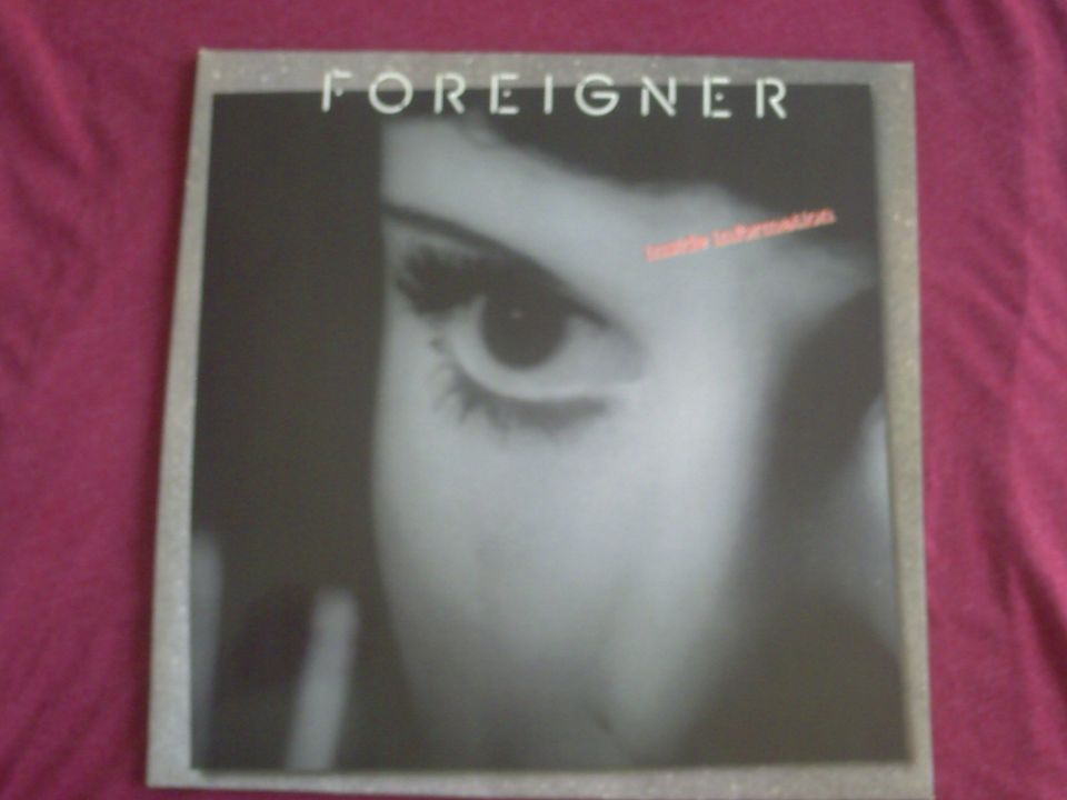 FOREIGNER - INSIDE INFORMATION , LP VINYL 1987 in Castrop-Rauxel