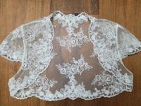 Braut Bolero mit Spitze Gr. 38 von Bianco Evento Bayern - Eching (Kr Freising) Vorschau