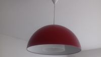 Deckenlampe aus Metall, oben rot lackiert Altona - Hamburg Blankenese Vorschau