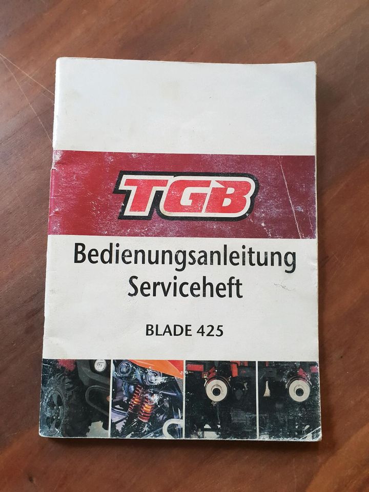 TGB Blade 550 Quad, EFI, LOF Zulassung, 1. Hand, wenig KM, s.u.! in Eberbach