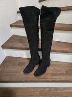 Tamaris Overkneestiefel Wildleder Winter Gr. 38 schwarz NEUWERTIG Bayern - Germering Vorschau