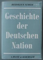 H. Simon: Geschichte der Deutschen Nation (1968) Münster (Westfalen) - Mauritz Vorschau