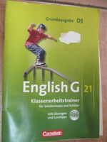 Englisch Klassenarbeitstrainer G21 Grundausgabe D5 mit Lösungen Thüringen - Westhausen Vorschau