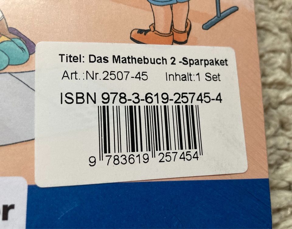 Neu! Das Mathebuch 2 Sparpaket ISBN 978-3-619-25745-4 in Bad Bederkesa